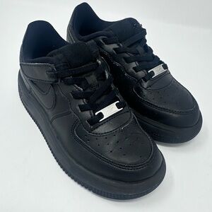 Kids Black Nike Air Force One Sneakers Sz.12